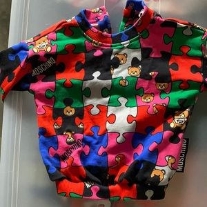 Infant Moschino Sweatshirt size 9-12 months .